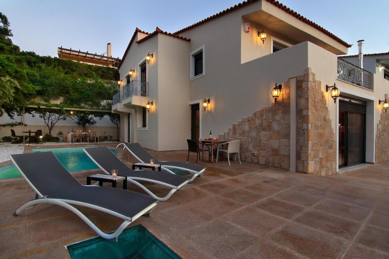 Adam & Eve Villas Sounion Bagian luar foto