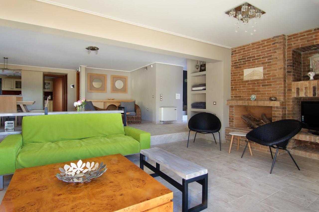 Adam & Eve Villas Sounion Bagian luar foto