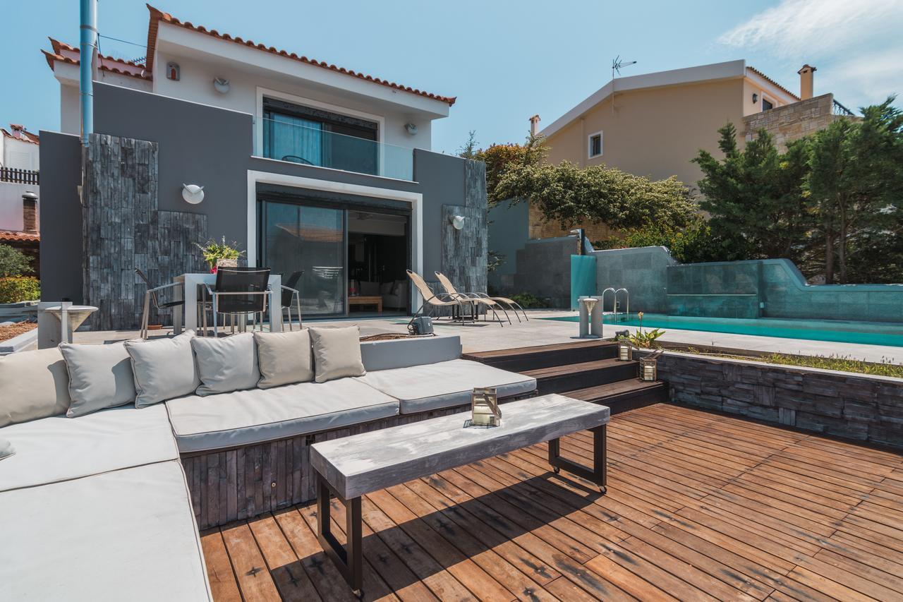 Adam & Eve Villas Sounion Bagian luar foto