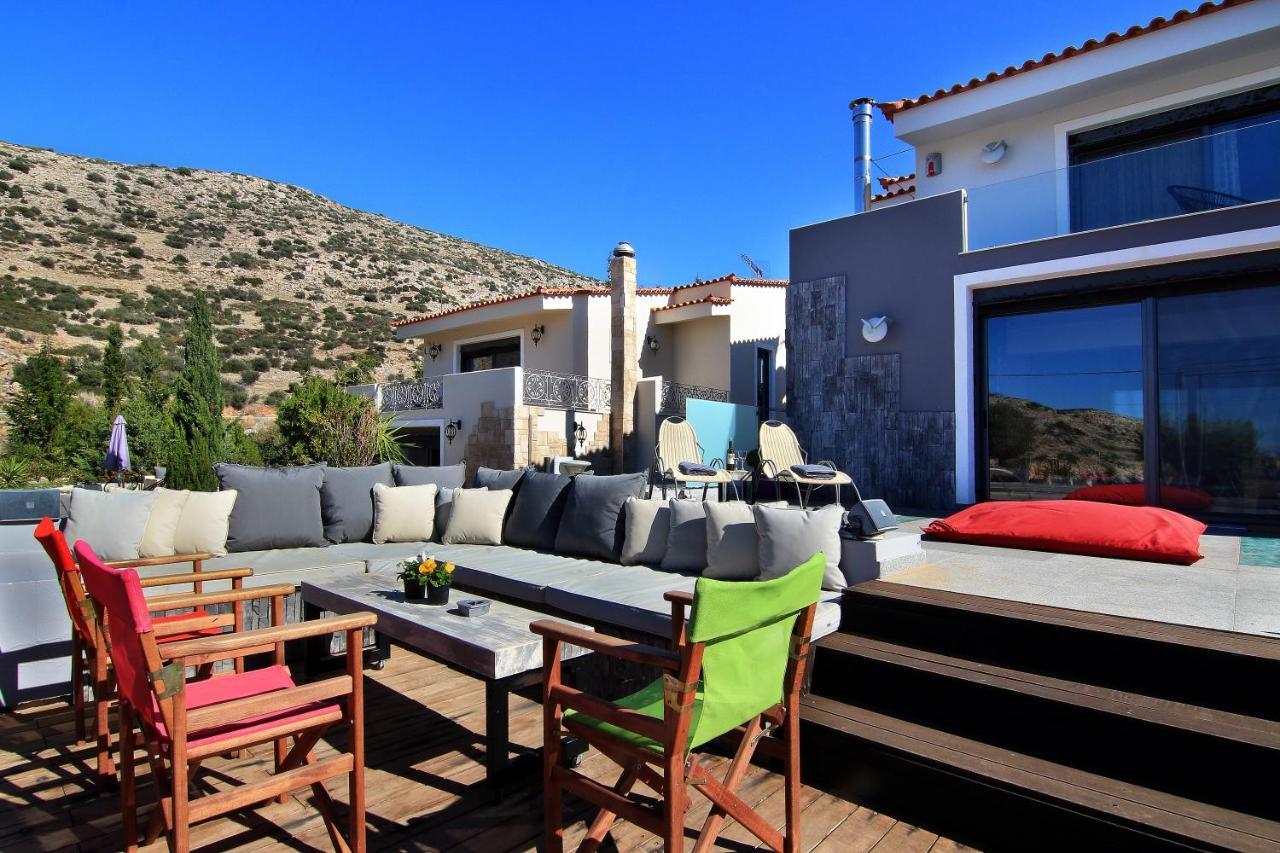 Adam & Eve Villas Sounion Bagian luar foto