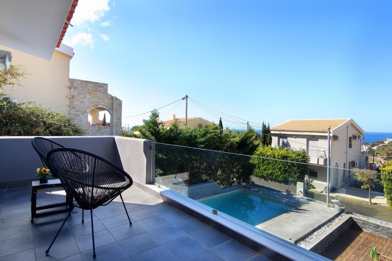 Adam & Eve Villas Sounion Bagian luar foto