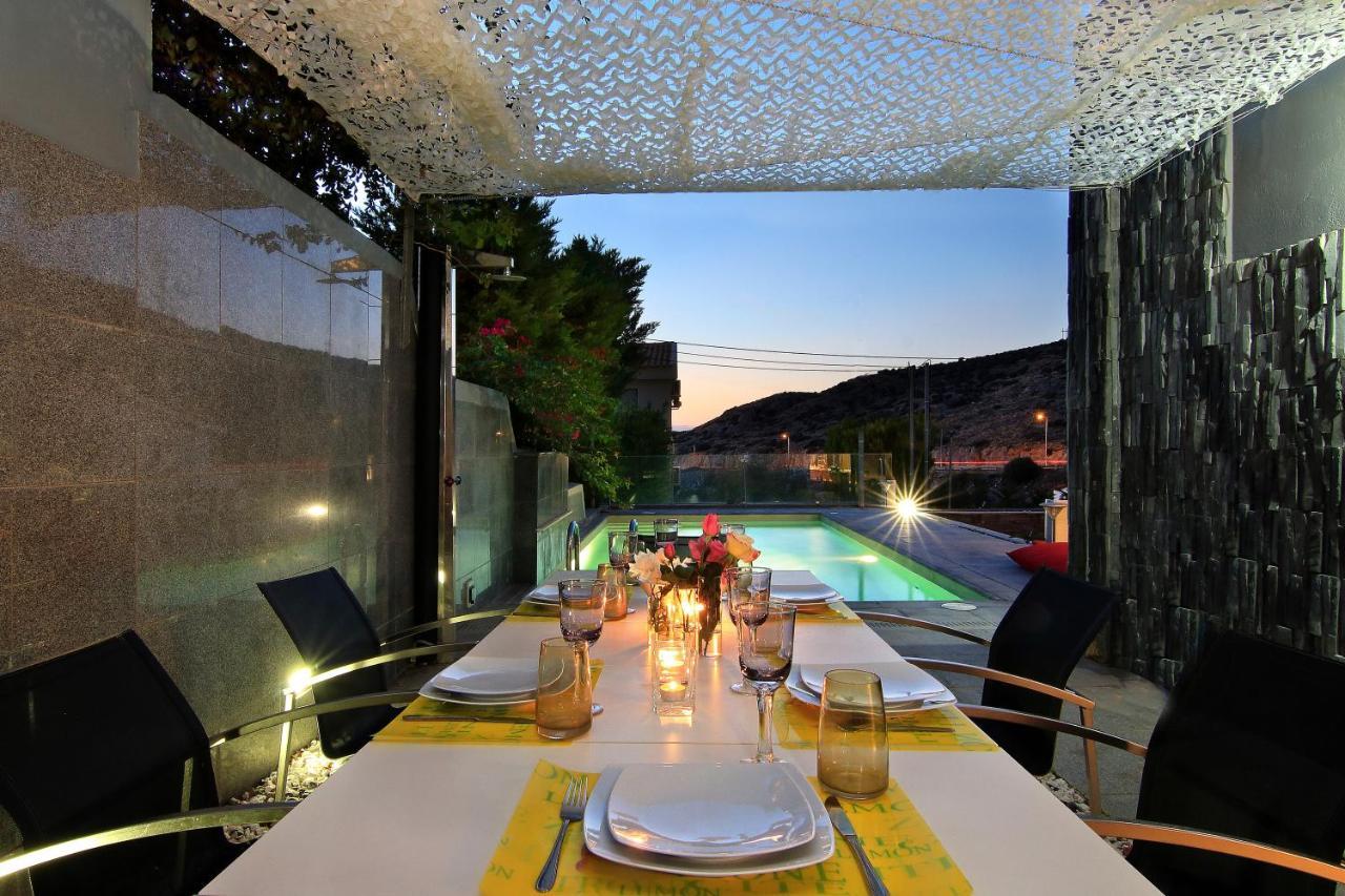 Adam & Eve Villas Sounion Bagian luar foto