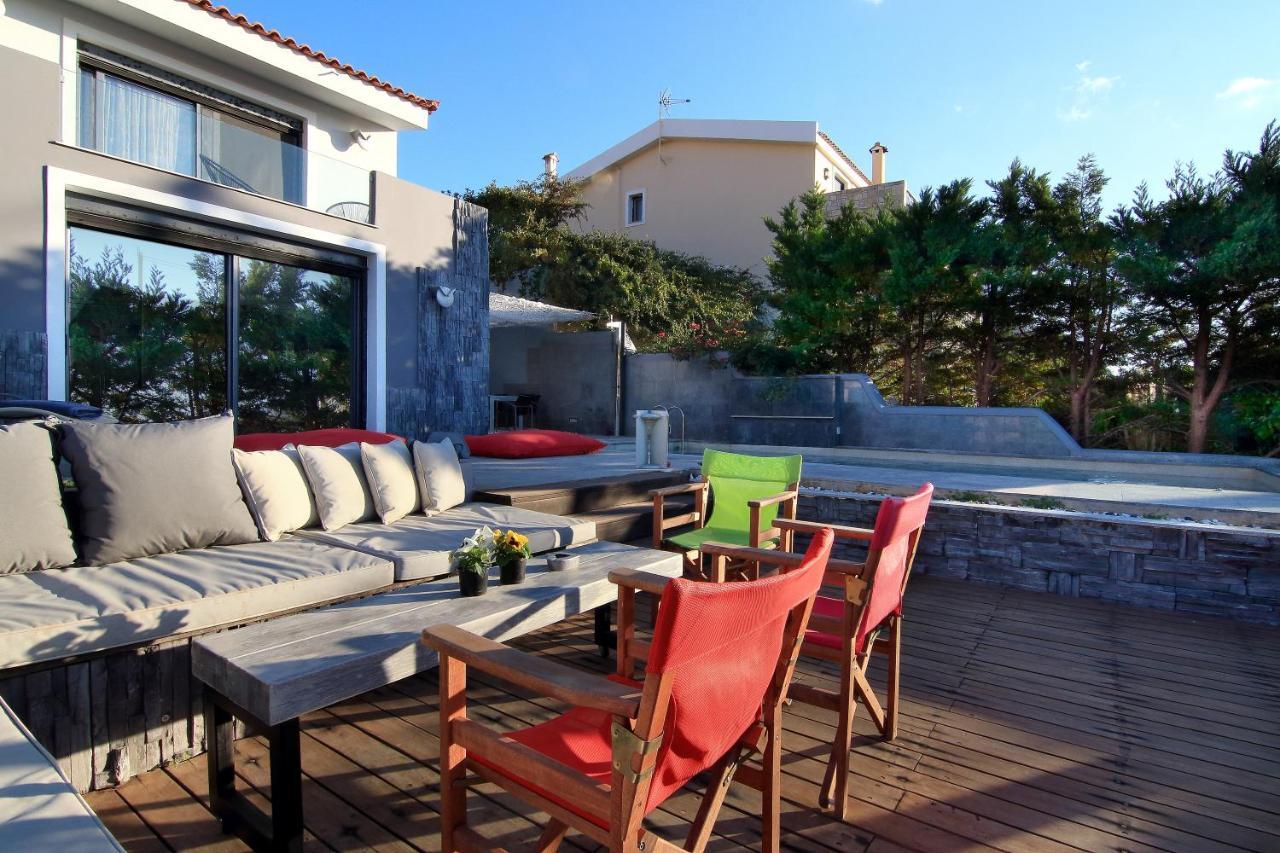 Adam & Eve Villas Sounion Bagian luar foto