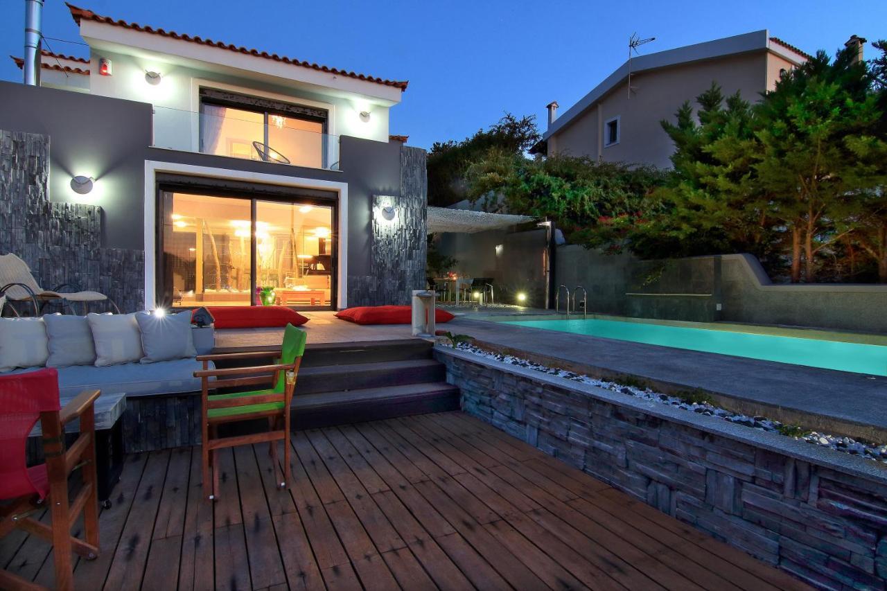 Adam & Eve Villas Sounion Bagian luar foto